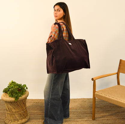 KIT COSTURA BOLSA SAGA BERENJENA