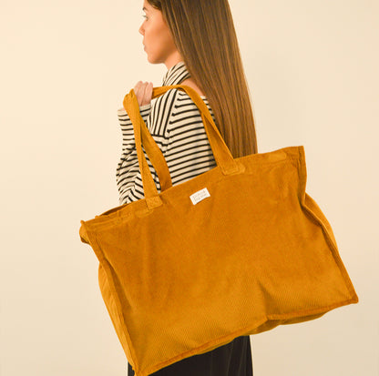 KIT COSTURA BOLSA SAGA MOSTAZA