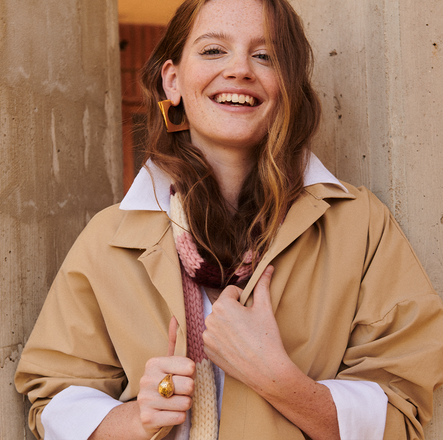 KIT DE COUTURE VESTE DE TRAVAIL IRIS CAMEL