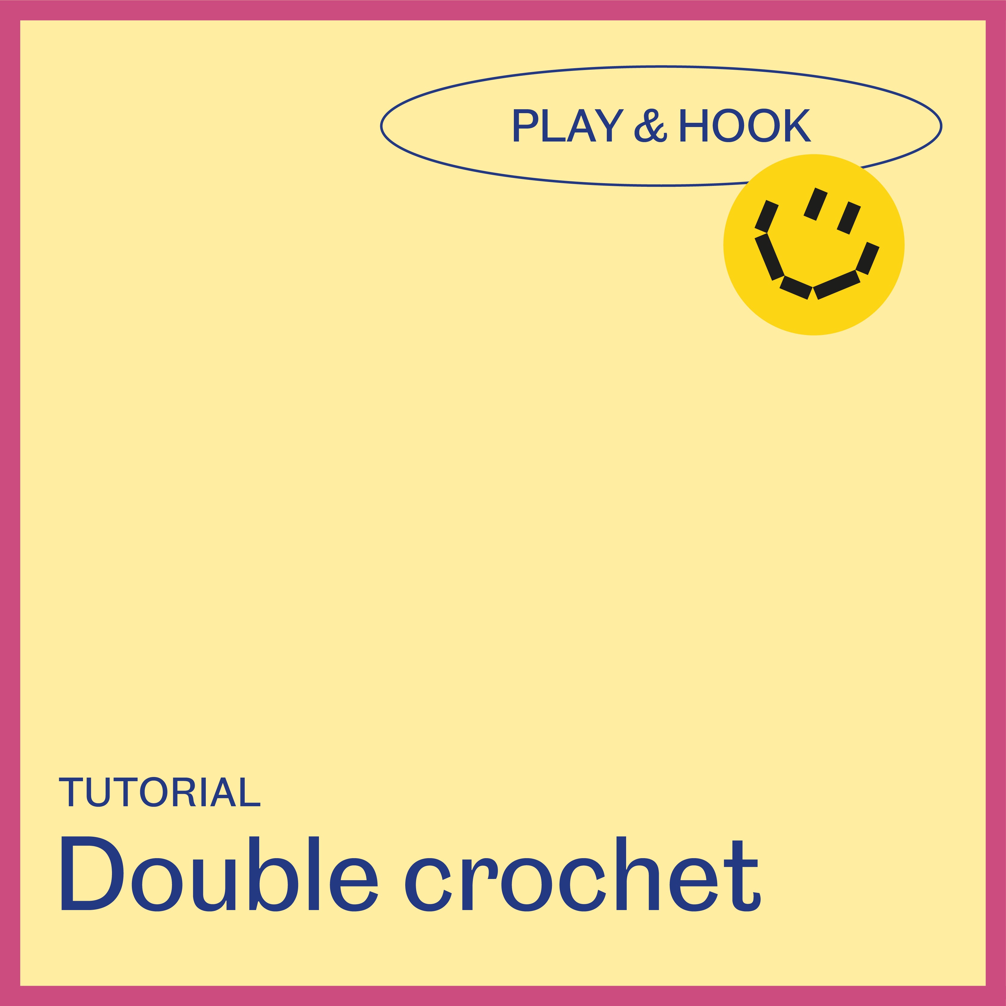 Load video: Doble crochet: Add height and lightness to your creations!