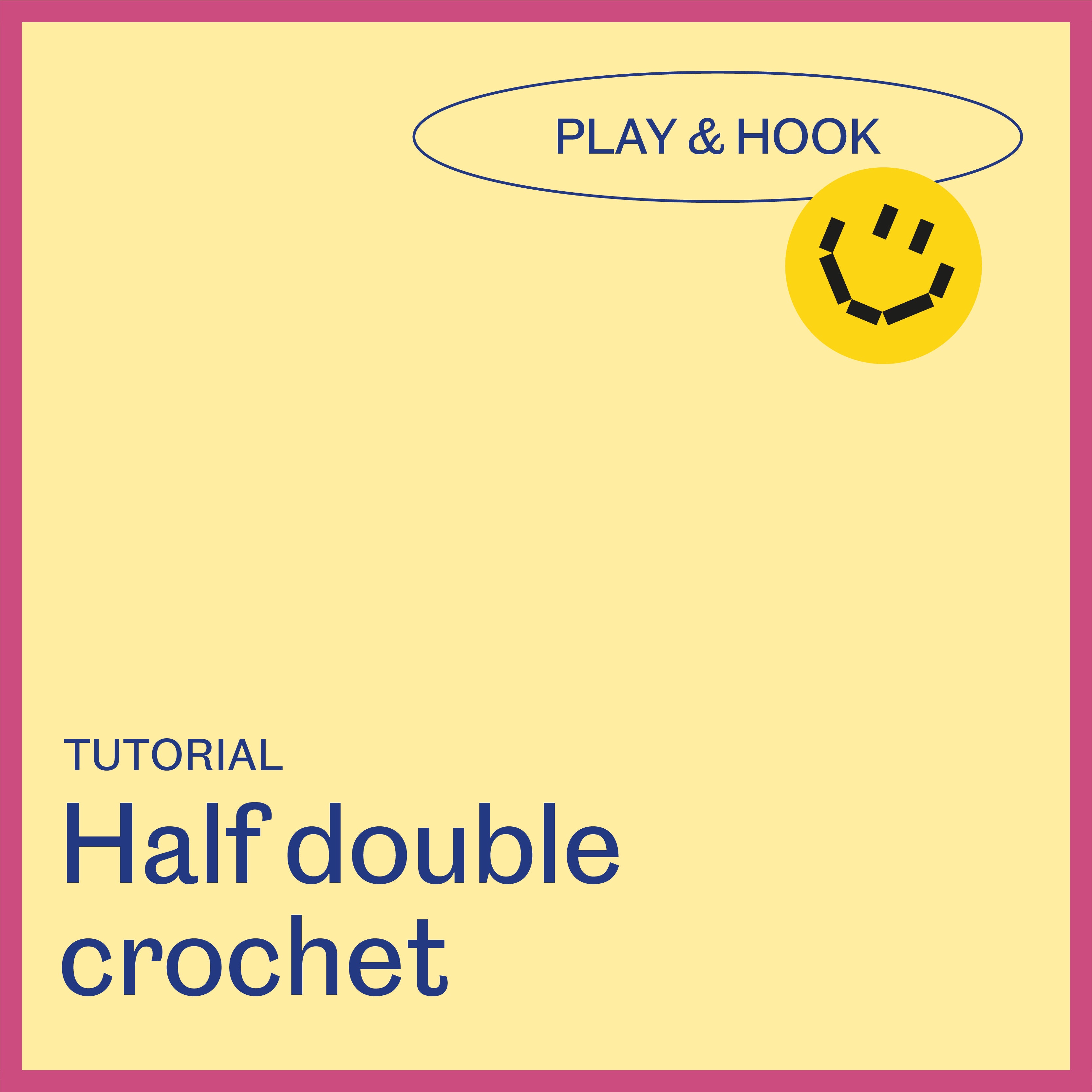 Load video: Half double crochet: The ideal technique for a flexible, well-shaped project.