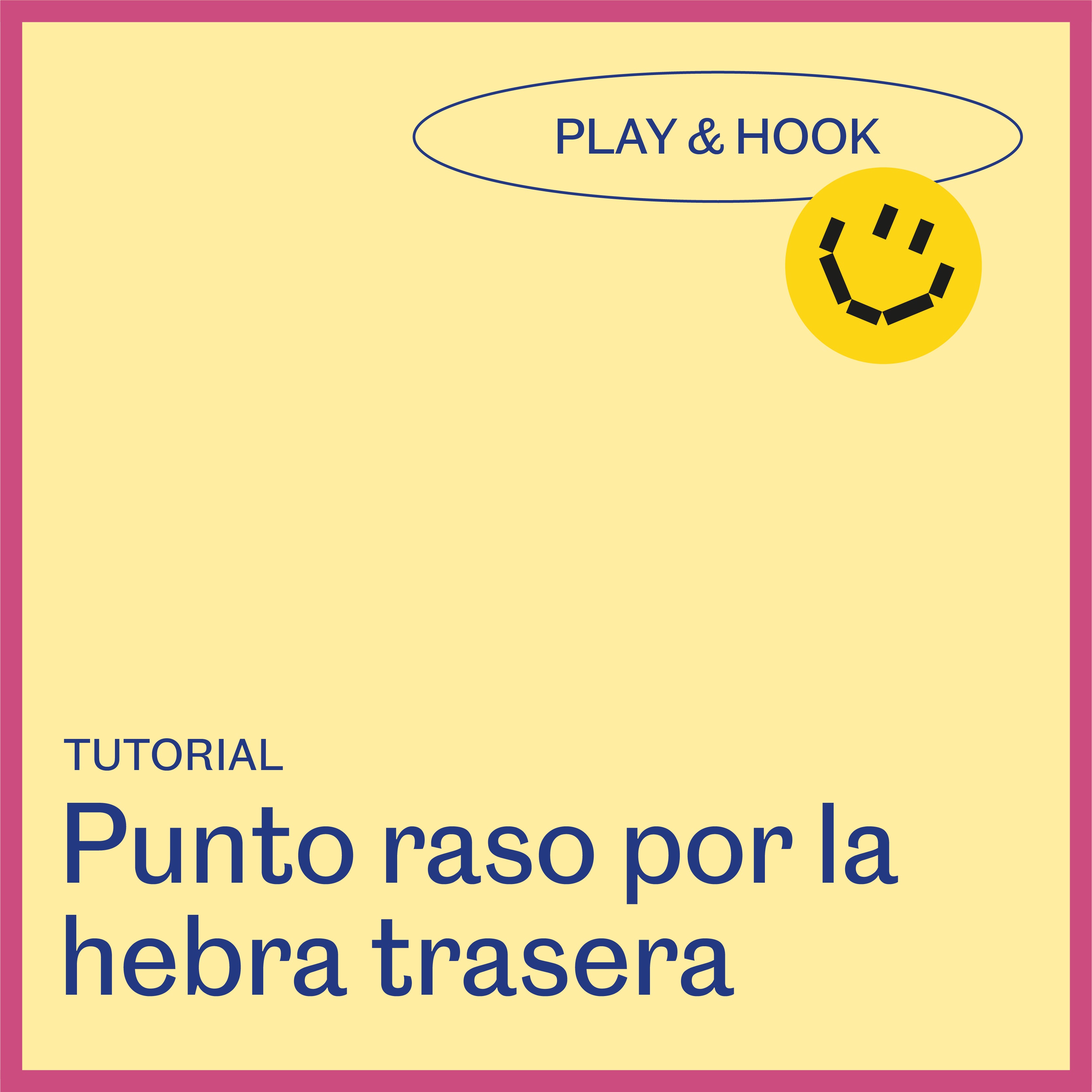 Cargar vídeo: Punto raso por la hebra trasera: Da relieve y personalidad a tus acabados