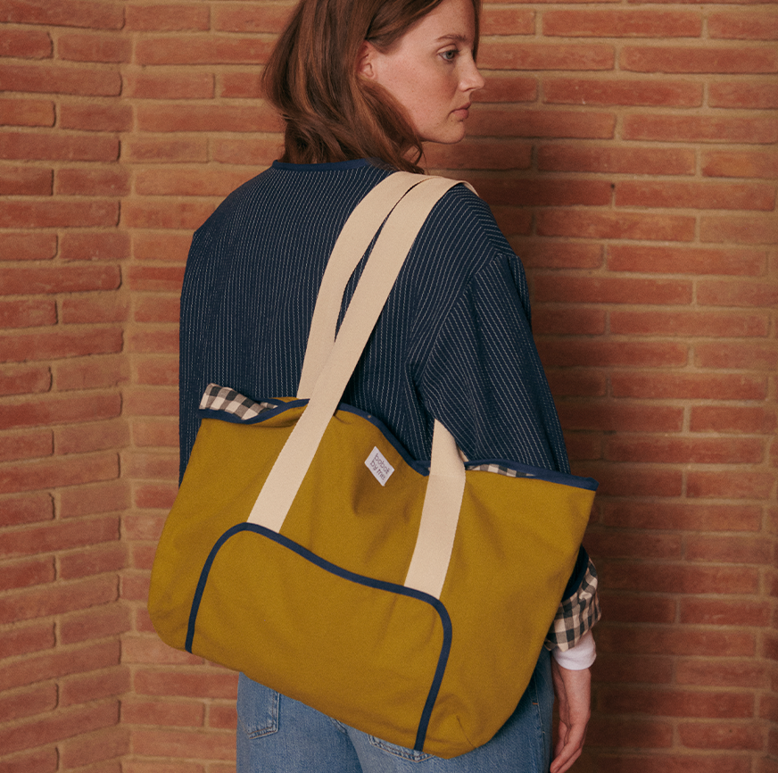 borsa per kit da cucito ares verde