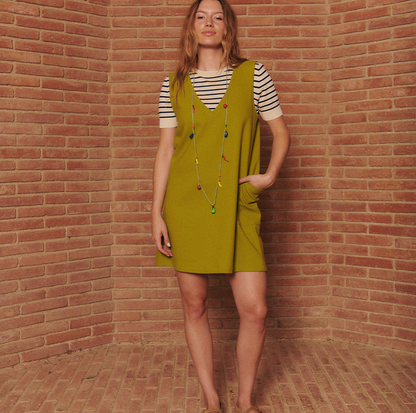 KIT DI CUCITO GILET MAIA VERDE ERBA