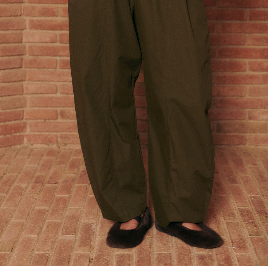 KIT DA CUCITO PANTALONI LENA VERDE AVOCADO