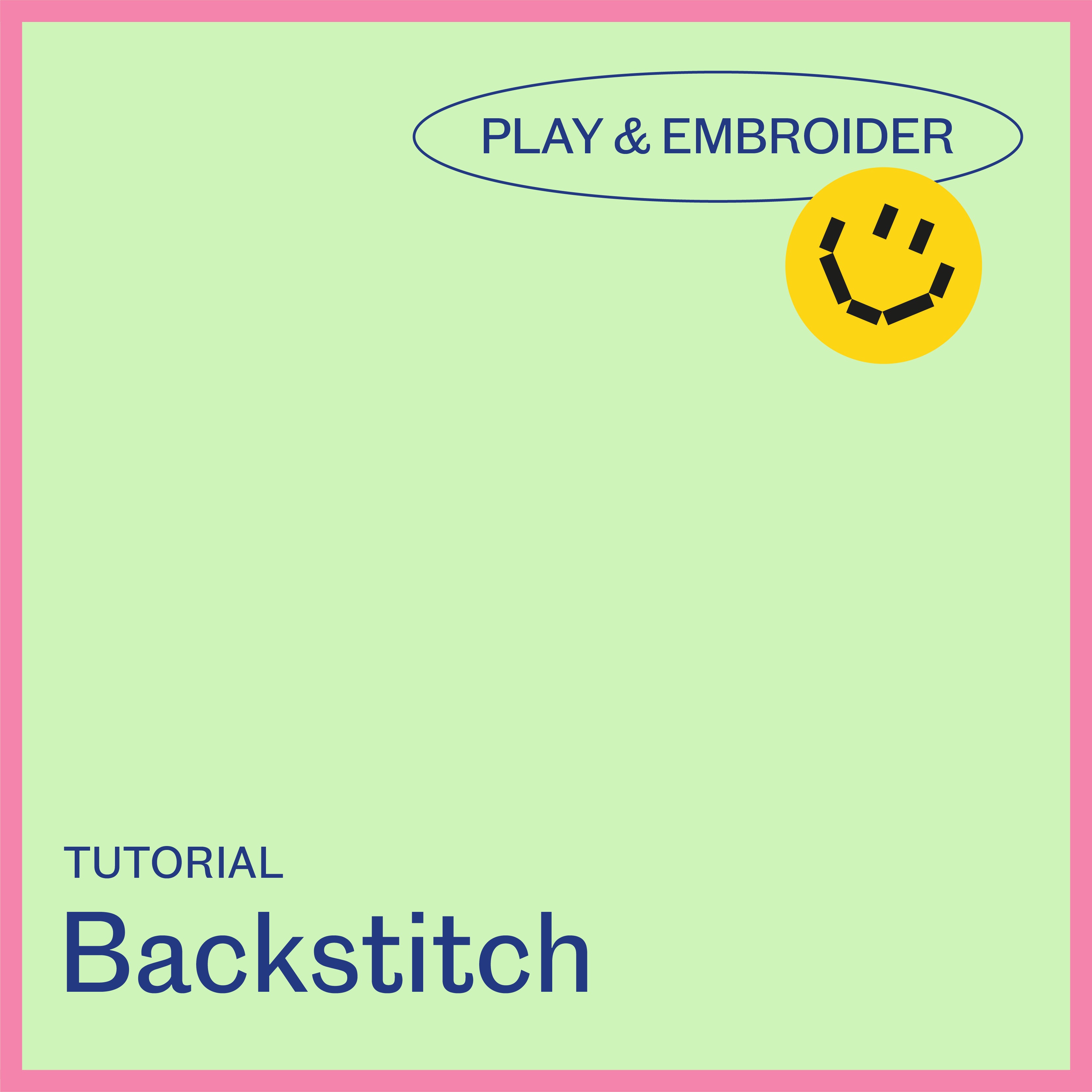 Charger la vidéo: Hands stitching with thread using backstitch, perfect for outlining shapes, drawing lines, and writing letters precisely.