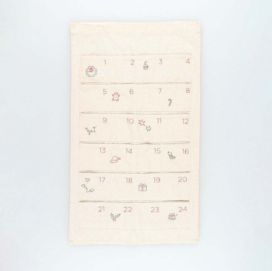 KIT DE COUTURE ET BRODERIE CALENDRIER DE L&