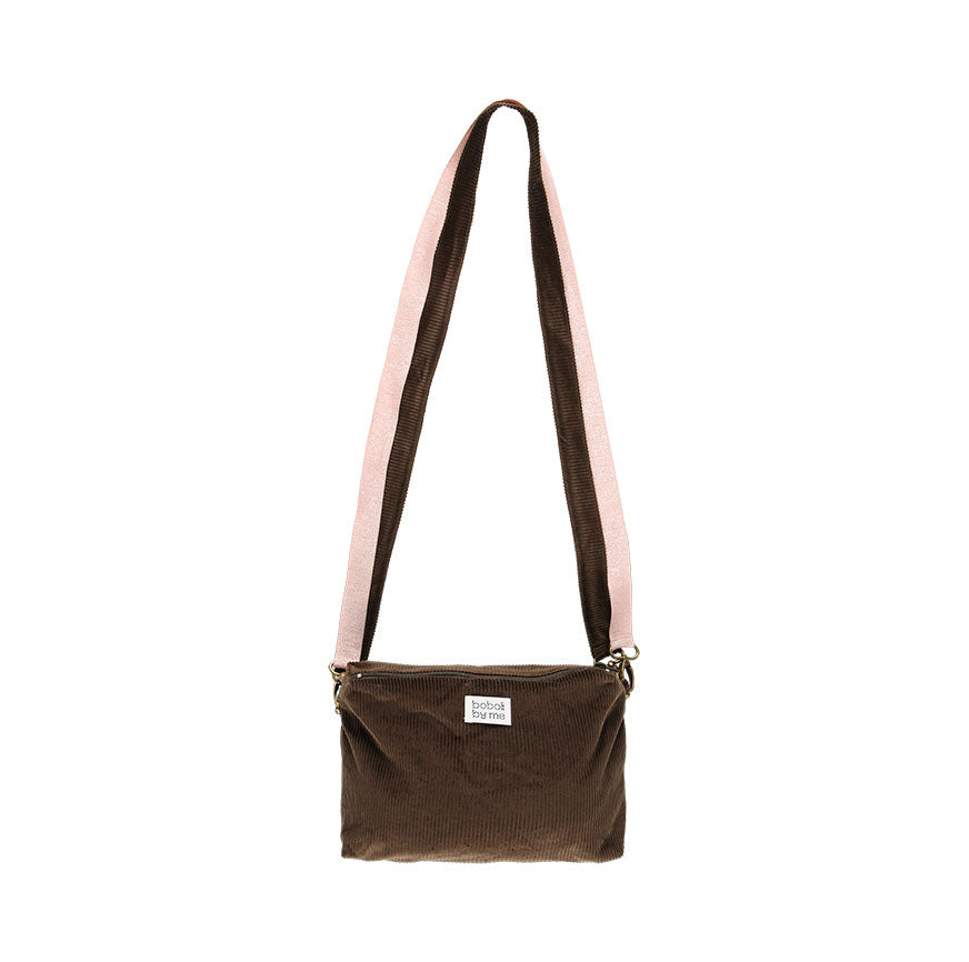 KIT DE COUTURE SAC ANNIE VELOURS CÔTELÉ BRONZE