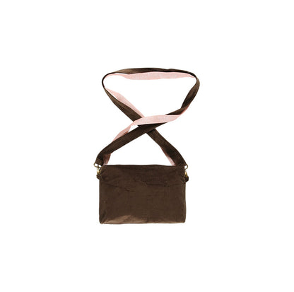 KIT DA CUCITO ANNIE BORSA IN VELLUTO A COSTE BRONZO