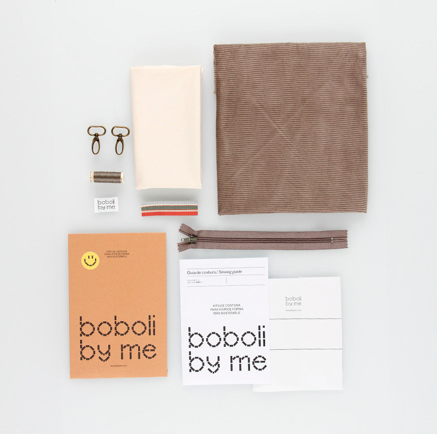 KIT COSTURA BOLSO ANNIE TAUPE