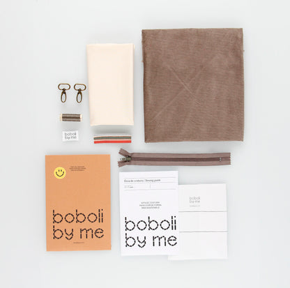 KIT COSTURA BOLSO ANNIE TAUPE