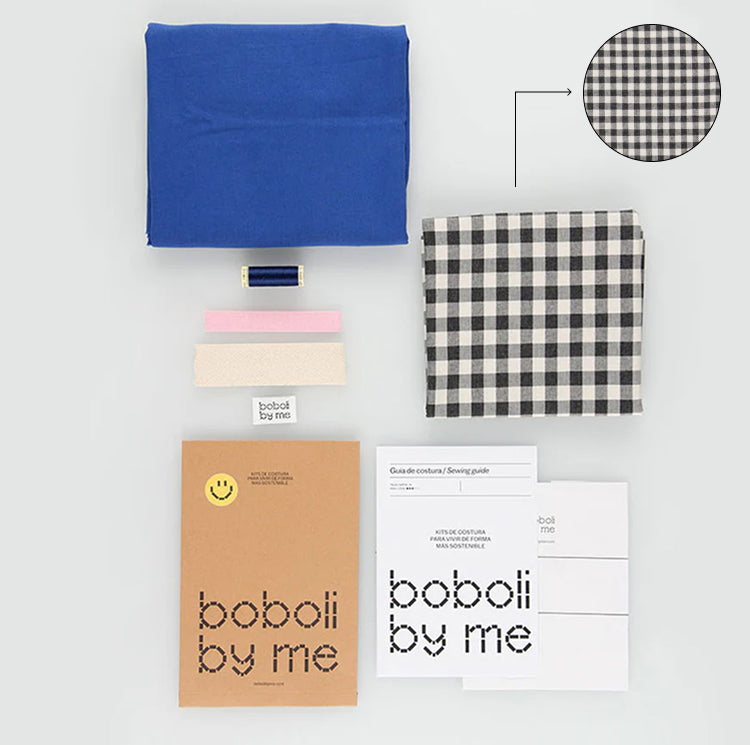 KIT COSTURA BOLSA ARES AZUL KLEIN