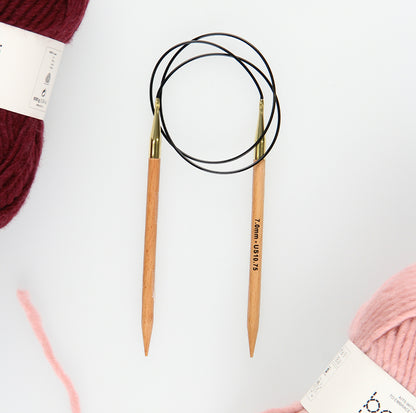AIGUILLES CIRCULAIRES 7 mm / 80 cm