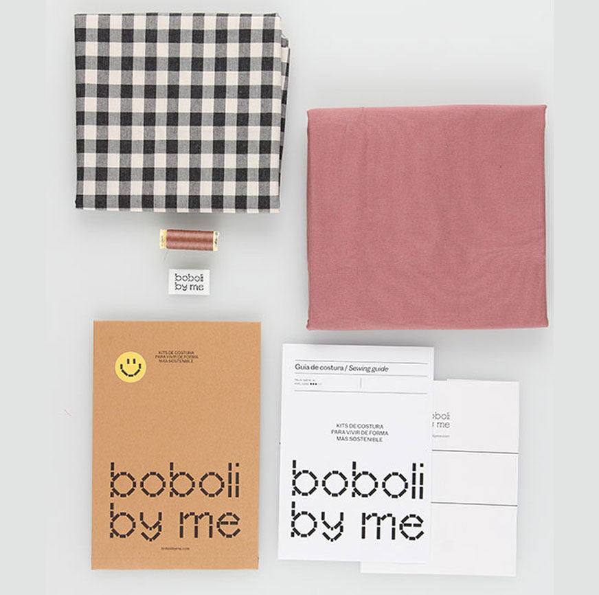 KIT PER CUCIRE LA BORSA ROSA ATENEA