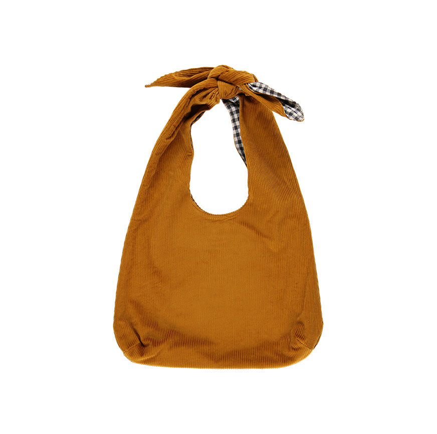 ATENEA SAC KIT DE COUTURE VELOURS CÔTELÉ MOUTARDE