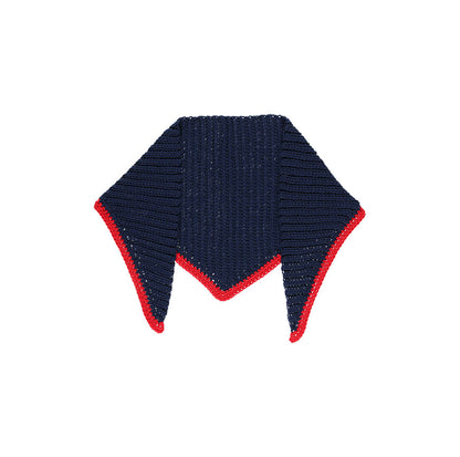 KIT POUR ÉCHARPE AU CROCHET AVA BLEU MARINE