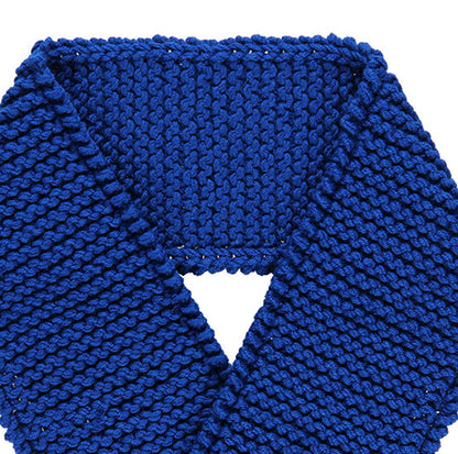KIT POUR TRICOTER LE FOULARD EILA BLEU KLEIN