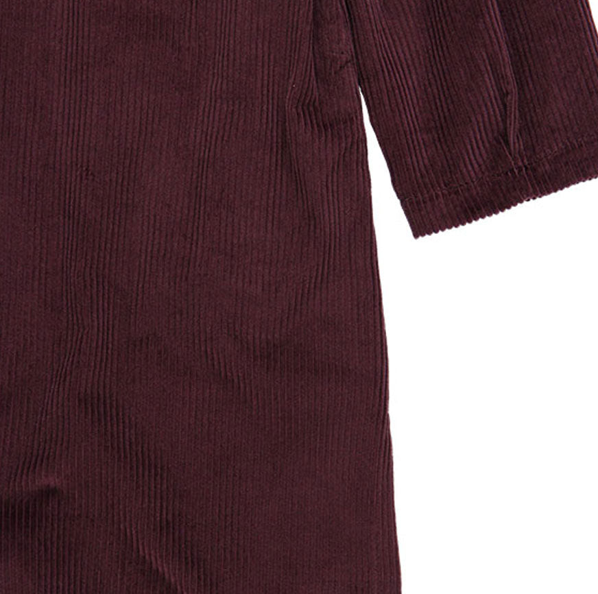 KIT DE COUTURE ROBE ELLA AUBERGINE