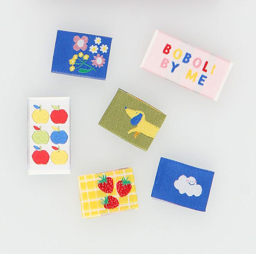 pack 6 etiquetas garden edition