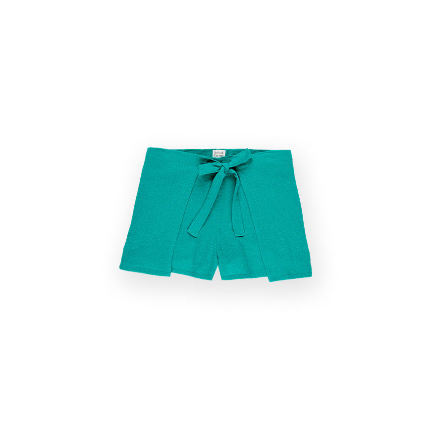 KIT CUCITO SHORT GRACE ACQUA TURCHESE