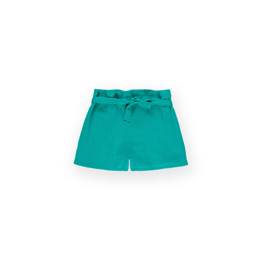 KIT CUCITO SHORT GRACE ACQUA TURCHESE