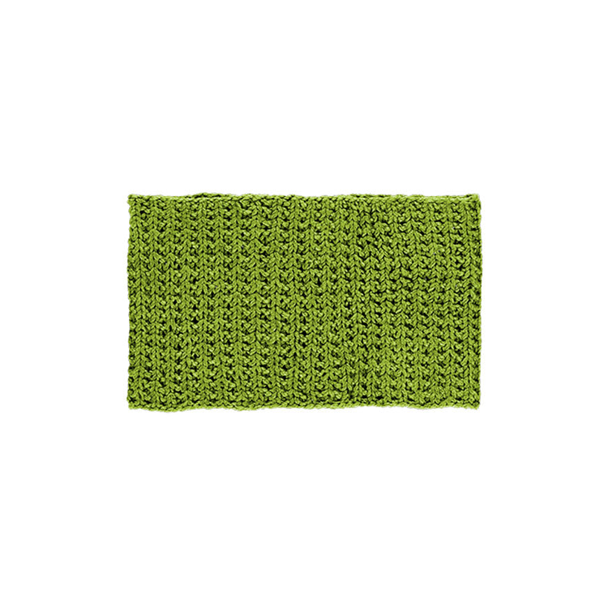 kit de tricot col oversize greta vert