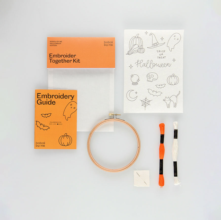KIT BORDADO HALLOWEEN STITCHES 🔮