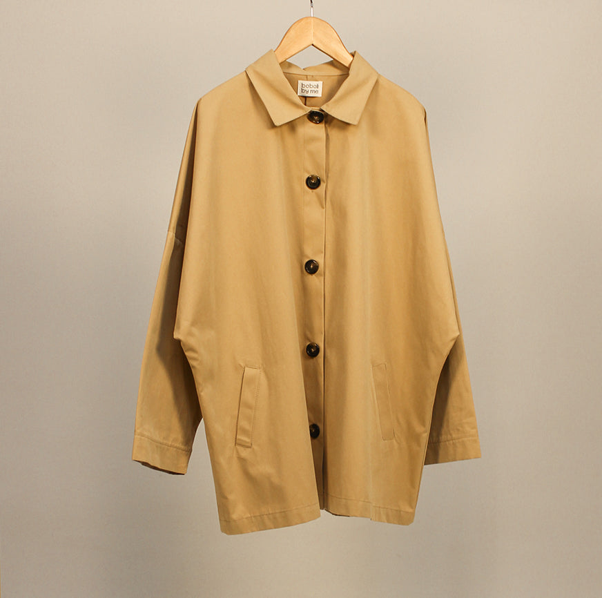 KIT COSTURA CHAQUETA WORKER  IRIS CAMEL