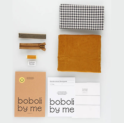 KIT DE COUTURE SAC DE VOYAGE JONES MOUTARDE