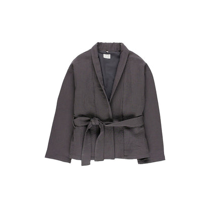 KIT DE COUTURE VESTE JUANA GRIS ARDOISE