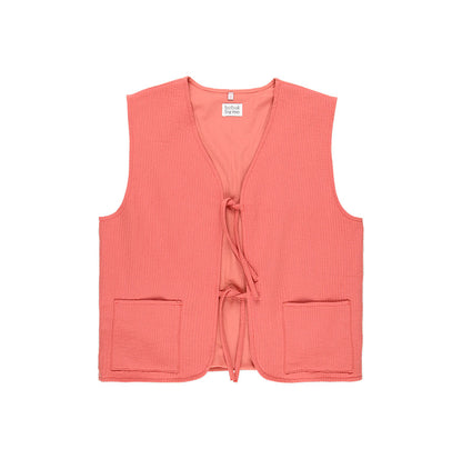 KIT DE COUTURE GILET JUNKO CORAIL