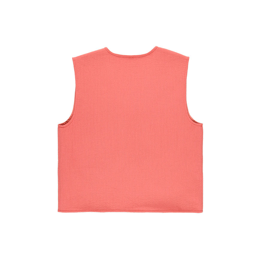 KIT DE COUTURE GILET JUNKO CORAIL