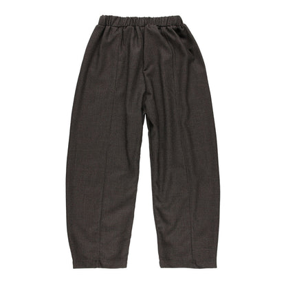 KIT DI CUCITO PANTALONI PIED-DE-POULE LENA GRIGIO MARENGO