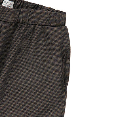 KIT DI CUCITO PANTALONI PIED-DE-POULE LENA GRIGIO MARENGO