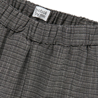 KIT DE COUTURE PANTALON LENA CARRÉS NOIRS