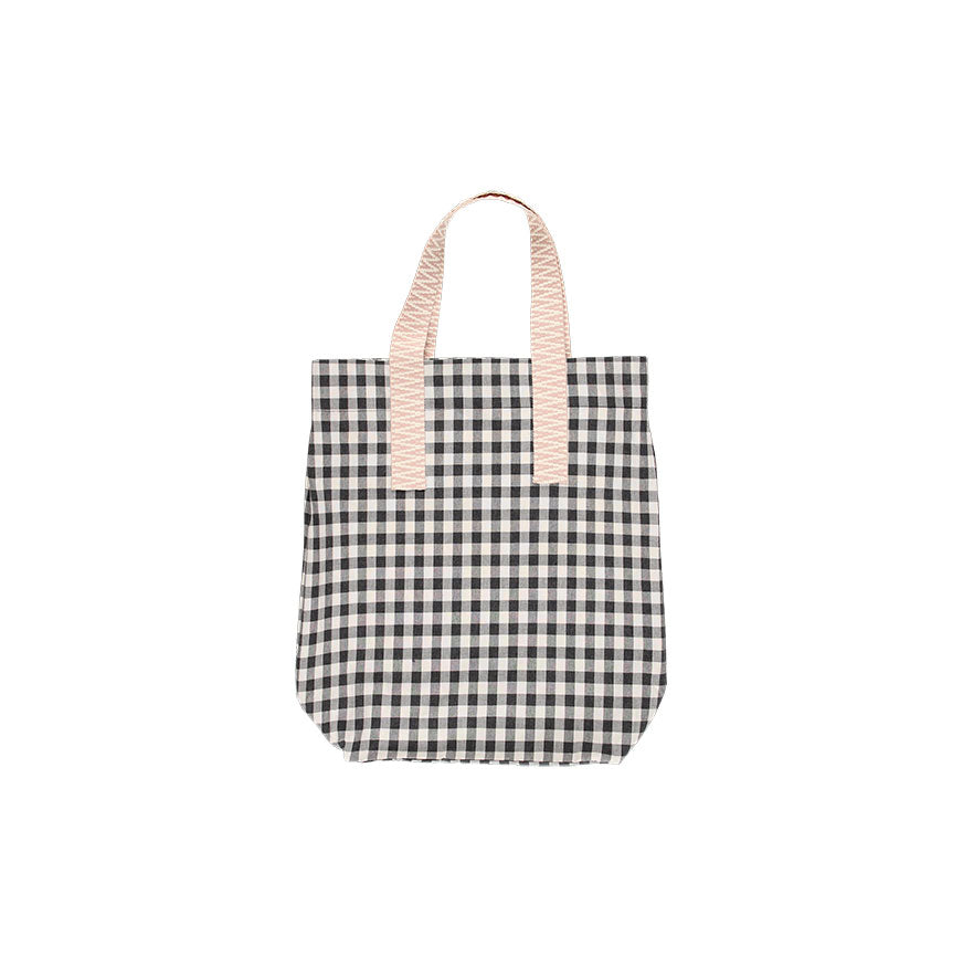 KIT COSTURA BOLSA LOLA CUADROS ANTRACITA
