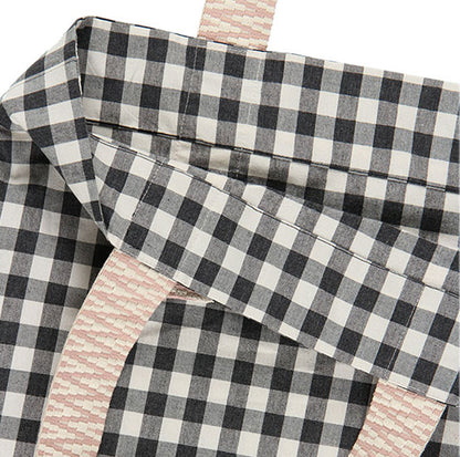 KIT COSTURA BOLSA LOLA CUADROS ANTRACITA