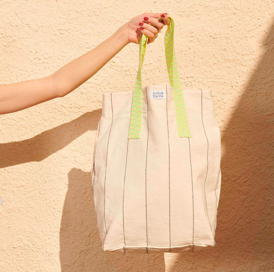 KIT COSTURA BOLSA LOLA SPECIAL EDITION RAYAS GRIS