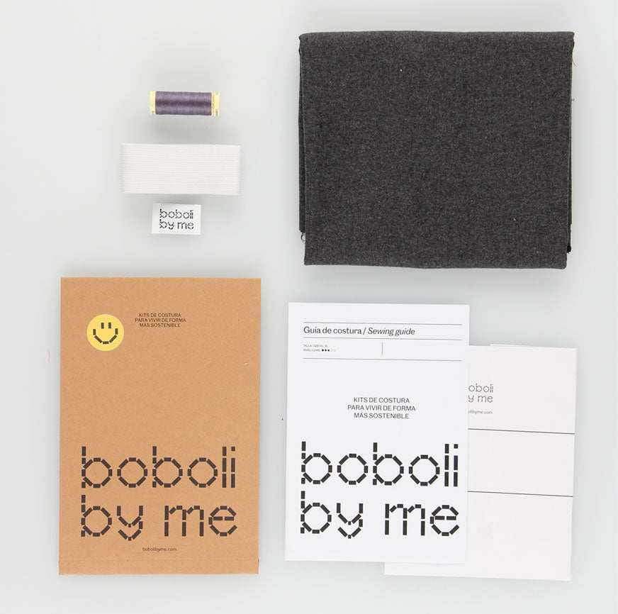 KIT DE COUTURE POUR PANTALON LUCCA GRIS