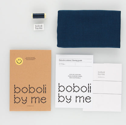 KIT DA CUCITO GILET MAIA BLU KLEIN