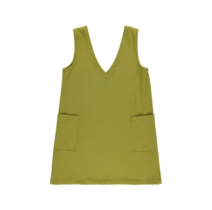 KIT DE COUTURE TABLIER MAIA VERT GAZON