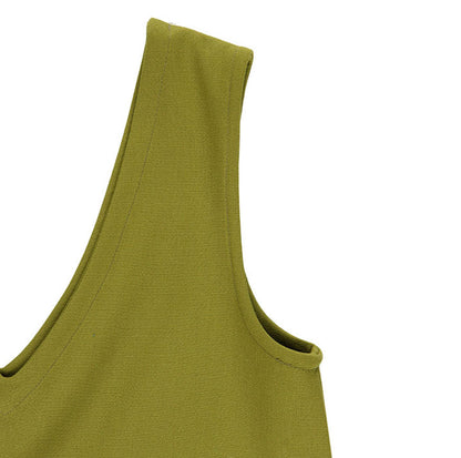 KIT DE COUTURE TABLIER MAIA VERT GAZON