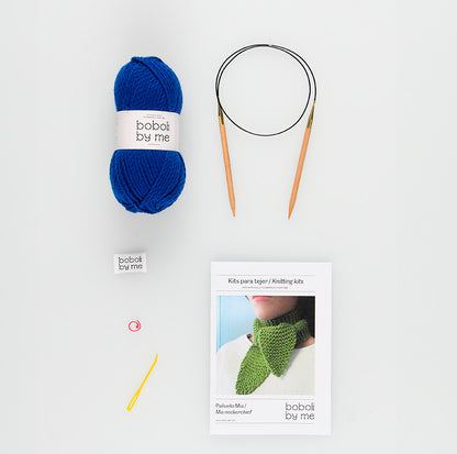 KIT PARA TEJER PAÑUELO MIA AZUL