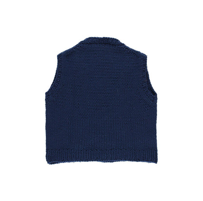 KIT PARA TEJER CHALECO NARA AZUL