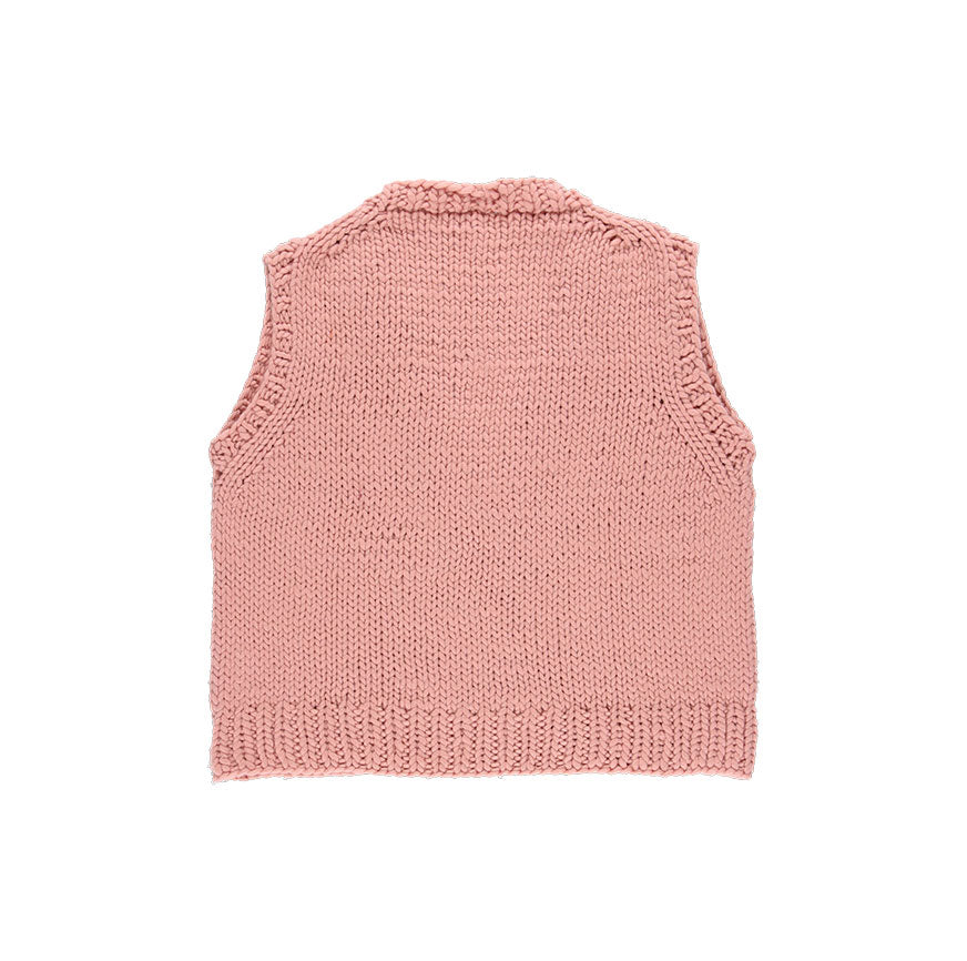 KIT PARA TEJER CHALECO NARA ROSA