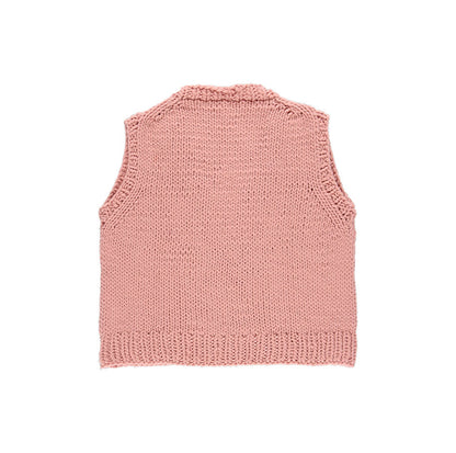 KIT PARA TEJER CHALECO NARA ROSA