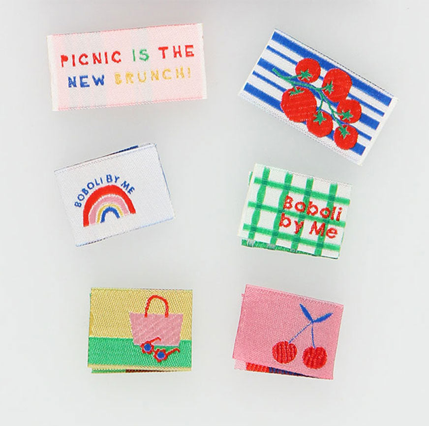 pack 6 etiquetas picnic time edition