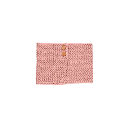 KIT POUR TRICOTER UN COL AVEC BOUTONS SORA ROSE