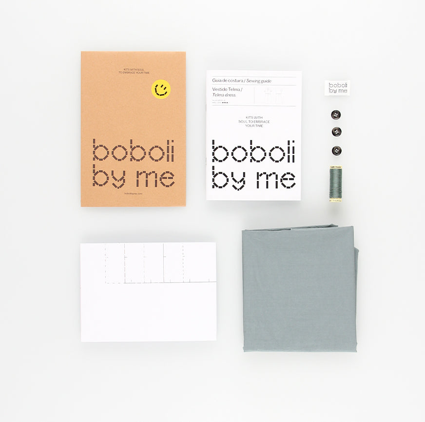 TELMA DRESS SEWING KIT OCEAN BLUE