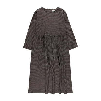 KIT DE COUTURE ROBE TESSA NOIRE À RAYURES